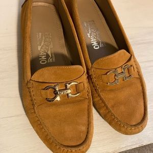 Ferragamo Suede Loafers